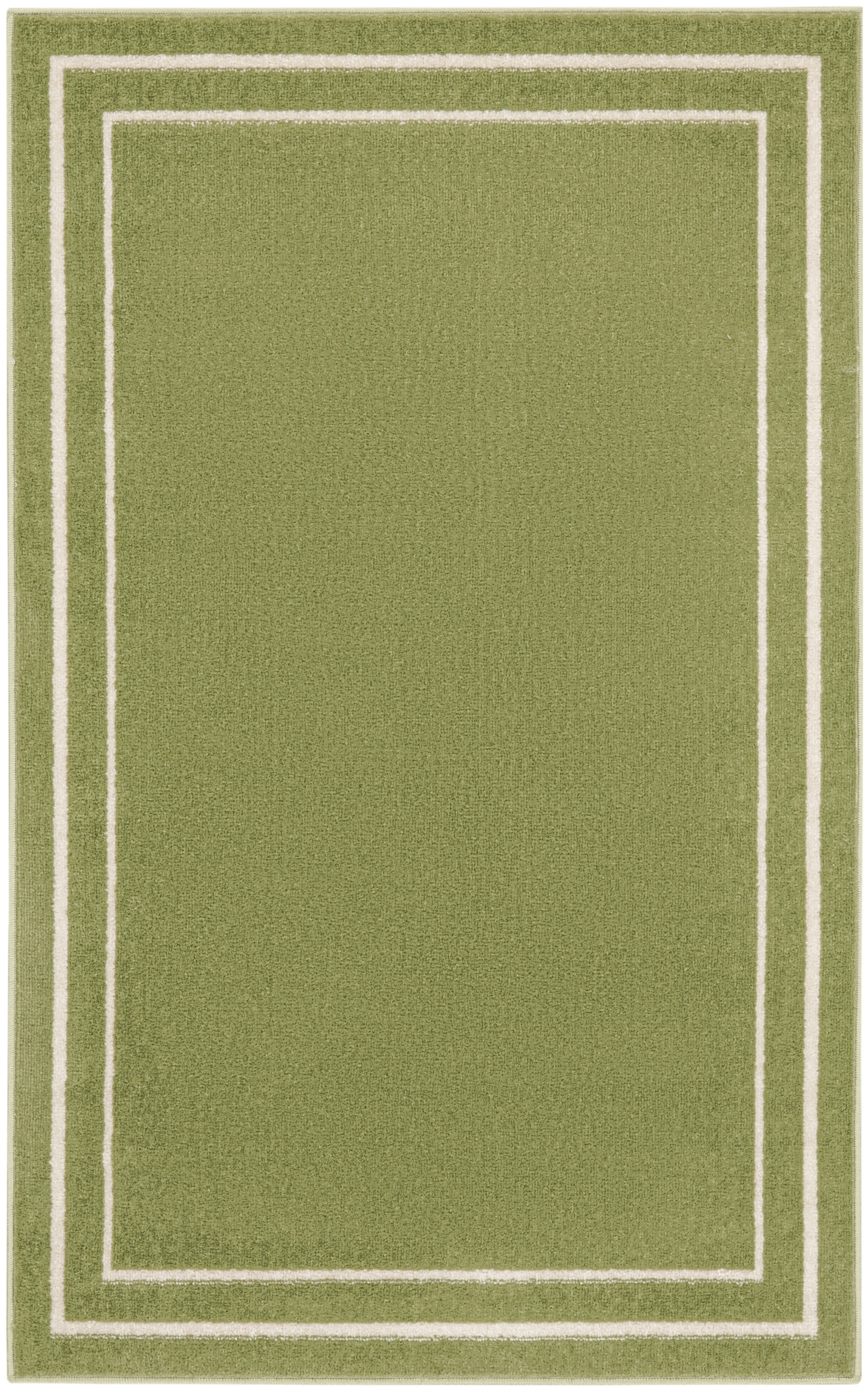 Nourison Nourison Essentials 2' x 4' Green Ivory Contemporary Rug
