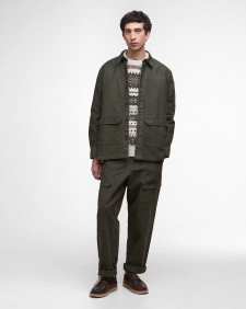 Newbirch Oversized Cargo Trousers Forest