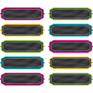Chalkboard Brights Non-Adhesive Labels, Pack of 120