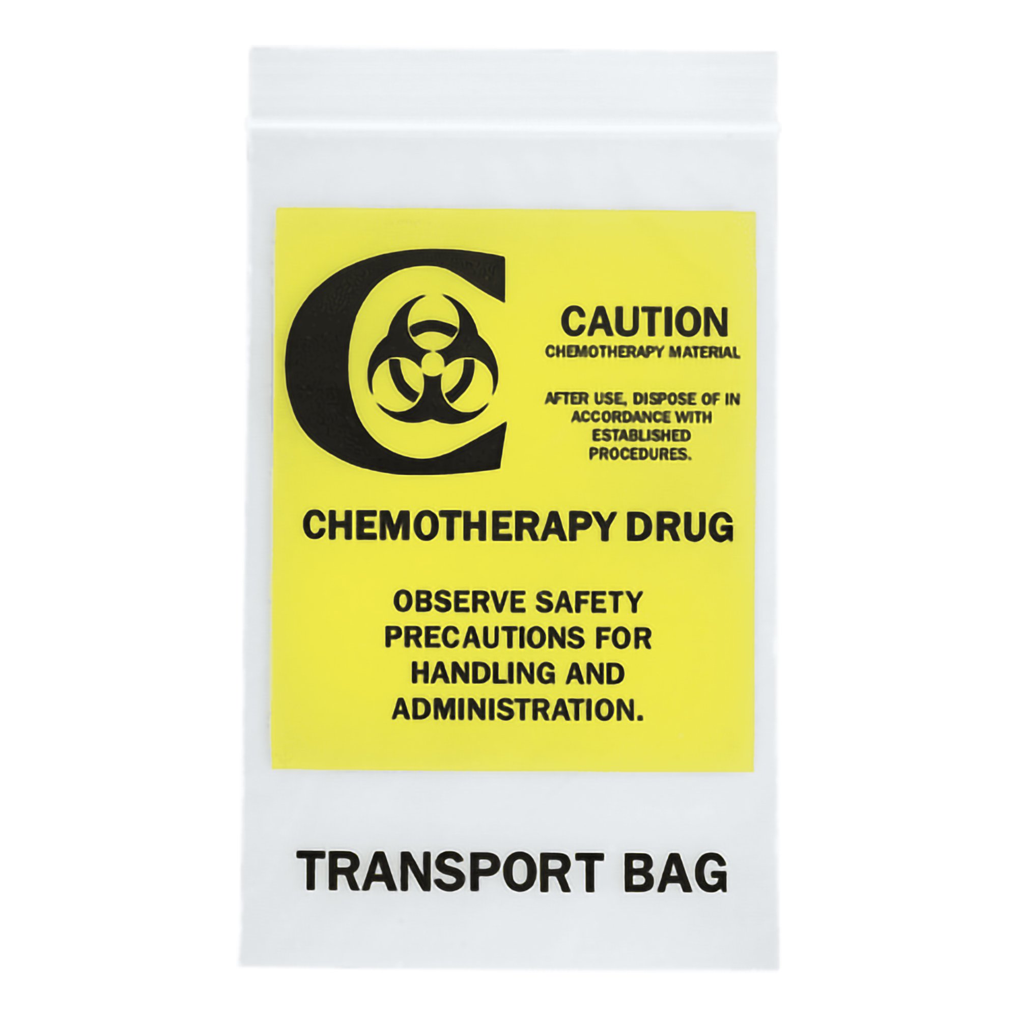 RD Plastics Chemotherapy Transport Bag MK 372099