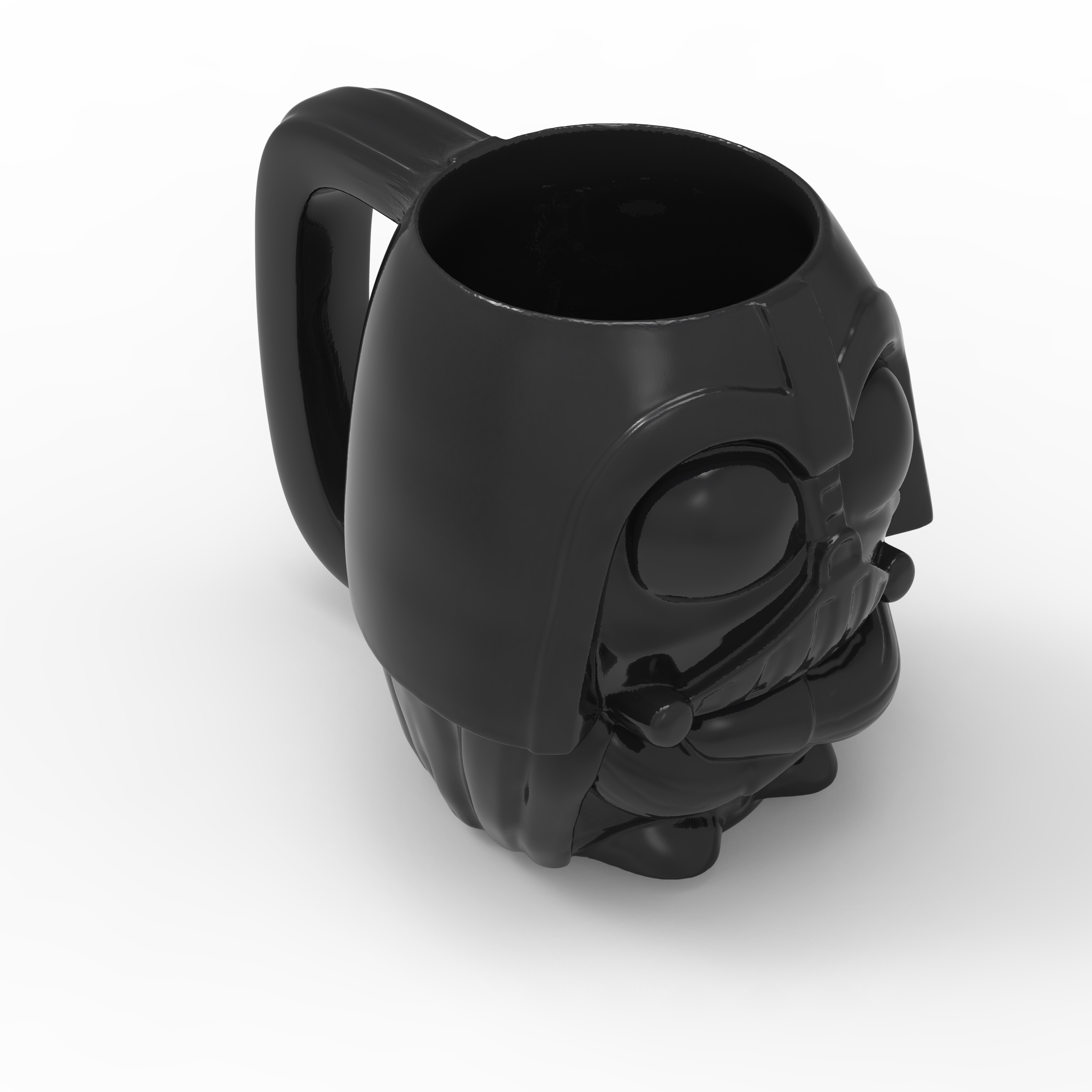 Star Wars 13 ounce Coffee Mug and Spoon, Darth Vader