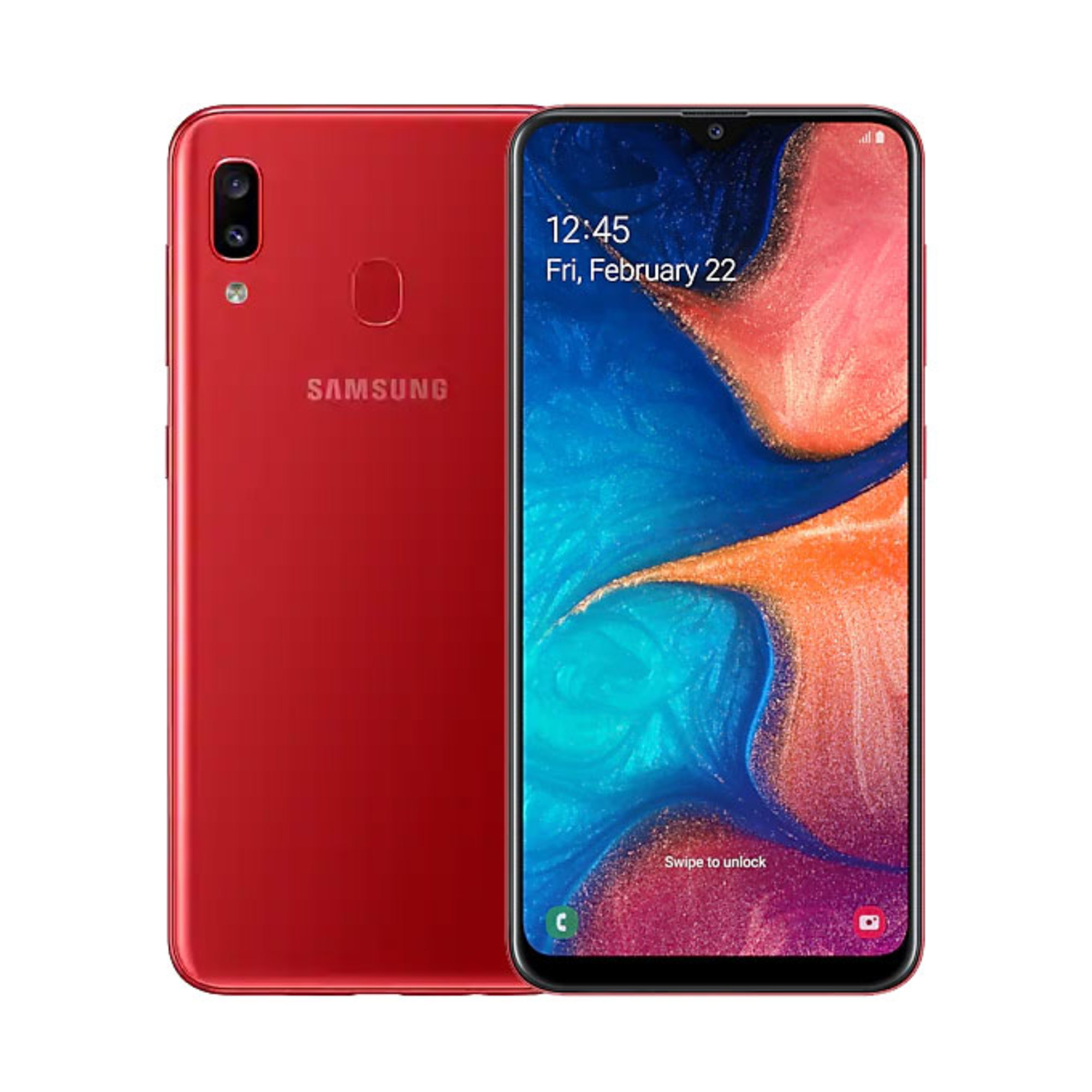 samsung a20 on contract