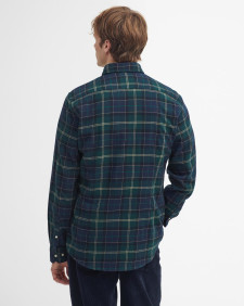 Fortrose Tailored Long-Sleeved Shirt Green Loch