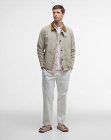 Peached Tracker Casual Jacket Washed Stone