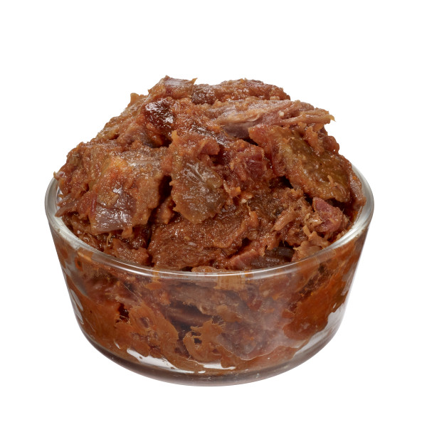 SAUCY BLUES(r) BBQ Shredded Beef Brisket, 2/5 lb . C1C0 - Front Center Out of Package (Hi Res)