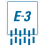 Security E-3 for the destruction of confidential digital media on solid state drives.