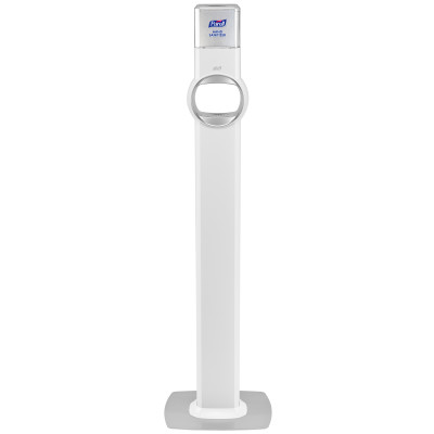 PURELL® FS8 Floor Stand Dispenser - Energy-on-the-Refill and SMARTLINK™ Capability - White
