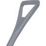 Carlisle, Sparta, Sanitary Shovel 10" x 13.75", Gray