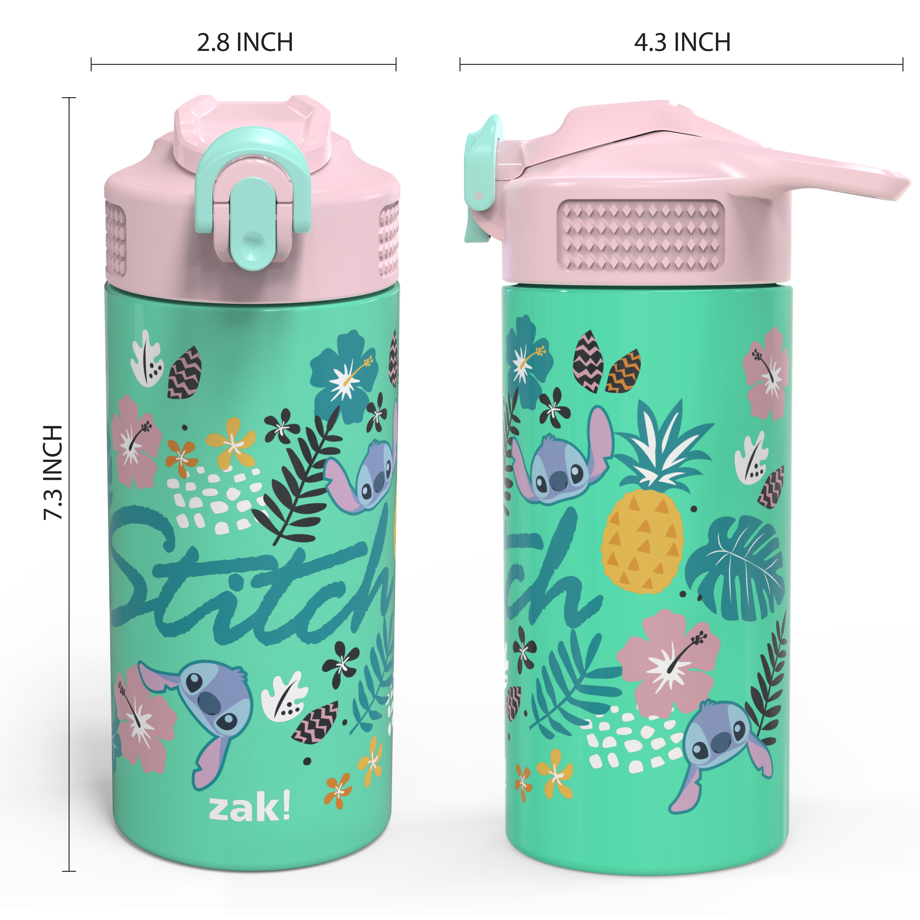 Disney 14 ounce Stainless Steel Vacuum Insulated Water Bottle, Lilo and Stitch slideshow image 7 Disney 14 ounce Stainless Steel Vacuum Insulated Water Bottle, Lilo and Stitch slideshow image 7