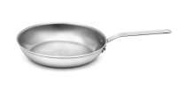 10-inch Wear-Ever® aluminum fry pan with natural finish and plated handle