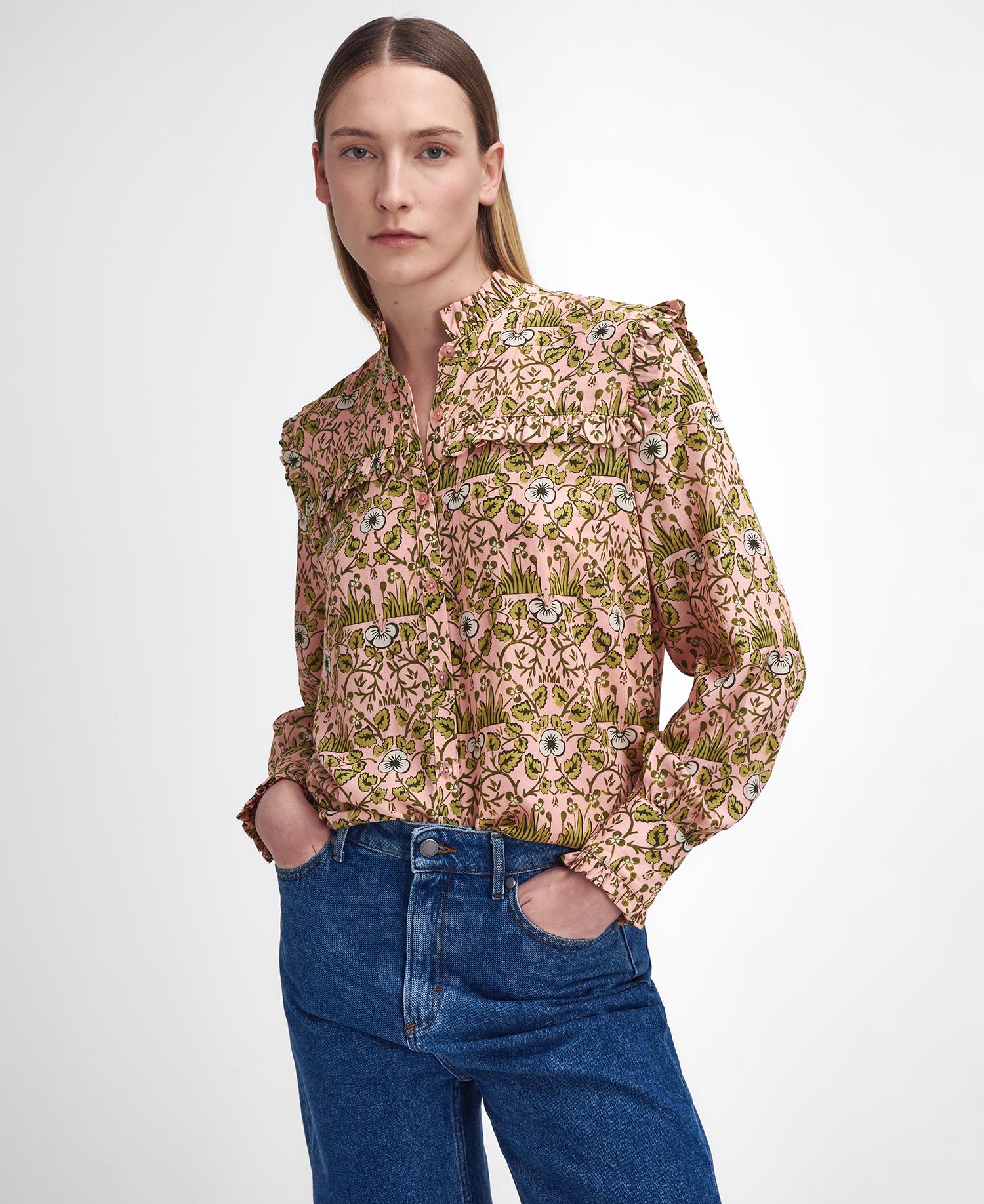 Barbour x William Morris Gallery Isabella Printed Shirt image number 0