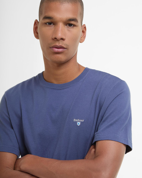 Tartan Sports T-Shirt Oceana/Bleached Pine Tartan