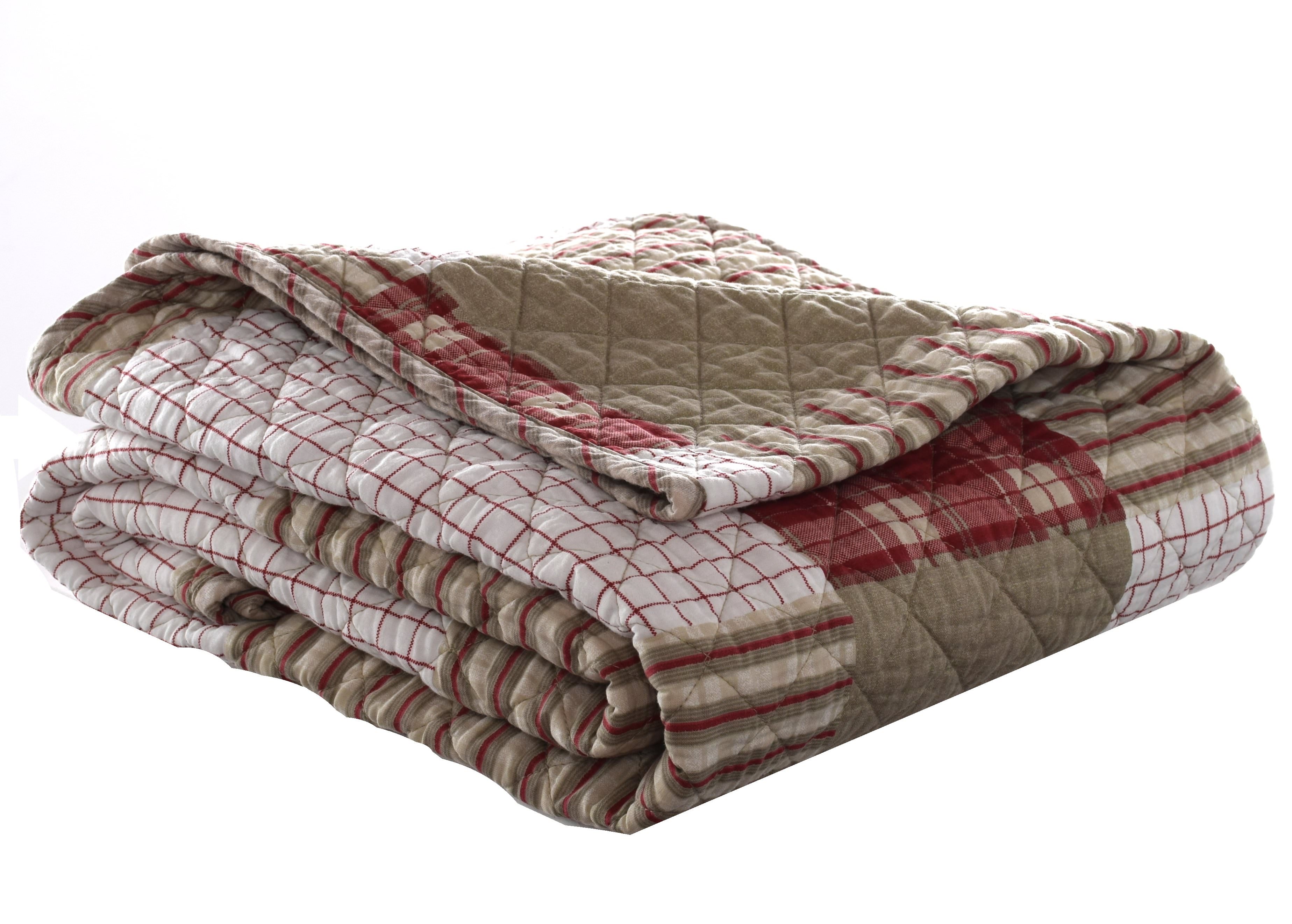 Eddie Bauer Plush-Fleece Throw Blanket