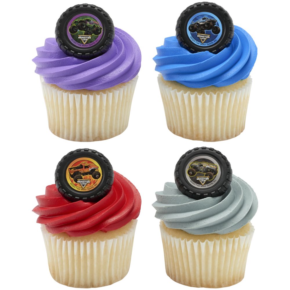Image Cake Monster Jam® Car Crushing