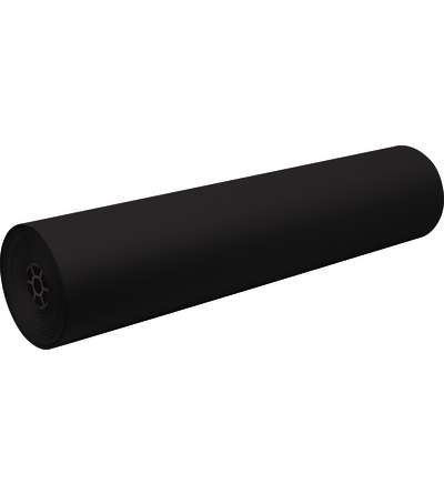Tru-Ray® Art Roll, Black, 36" x 500', 1 Roll