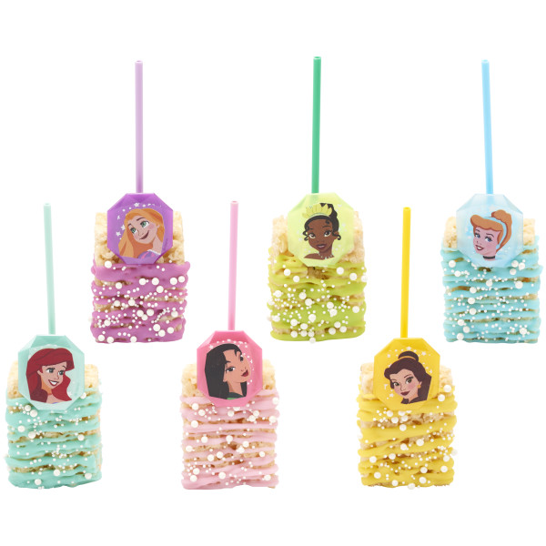 Disney Princess Characters Cupcake Rings