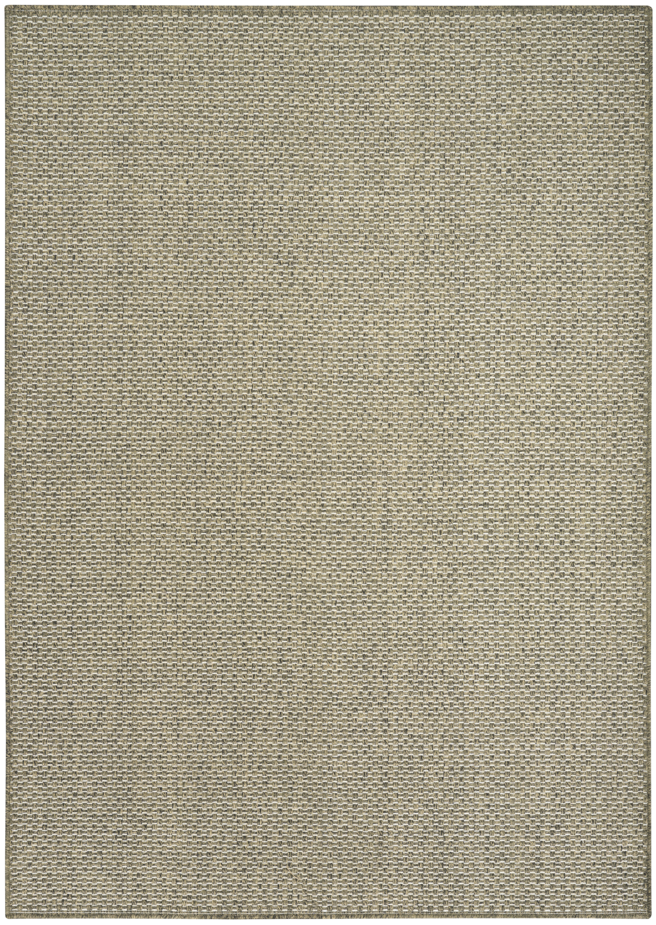 Nourison Tulum 5'3" x 7' Olive Outdoor Rug