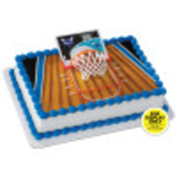 Nba Slam Dunk Charlotte 1 4 Sheet Decodisplay Cake DecoPac