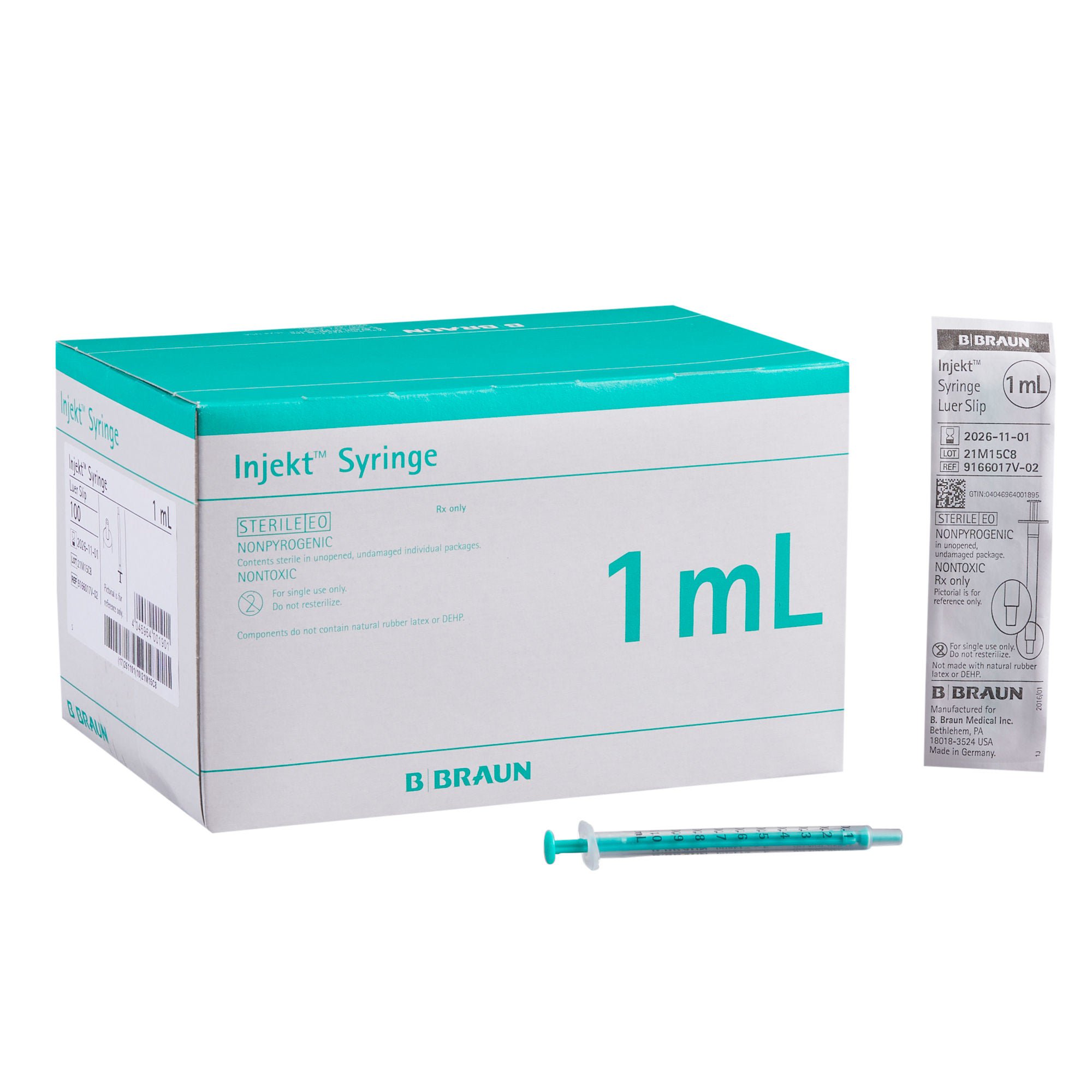 Injekt™ General Purpose Syringe, 1 mL