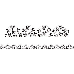 Mickey Mouse&reg; Throwback Tossed Mickeys Deco Trim&reg;, 37 Feet