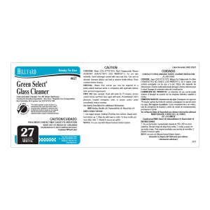 Label RTU Ars 827 GS Glass Cleaner