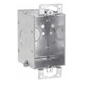 Crouse Hinds (Eaton) TP218 Steel Switch Box, 3x2, Gangable, Conduit, 2 ...