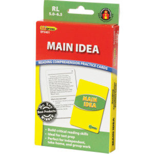 Main Idea Practice Cards, Levels 5.0-6.5