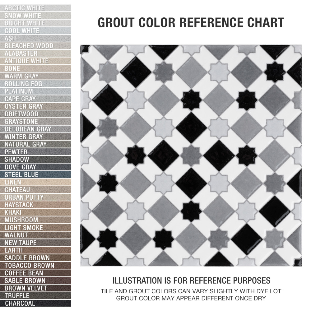 Sevillano Giralda Light Grey 7-7/8 in. x 7-7/8 in. Ceramic Wall Tile