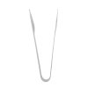 8-inch-long stainless steel pastry tongs