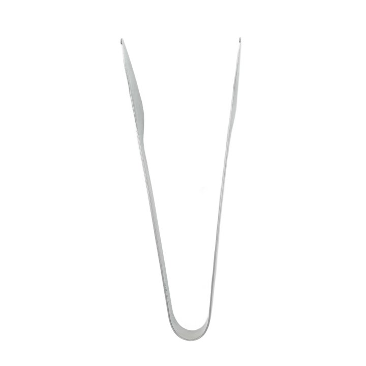 8-inch-long stainless steel pastry tongs