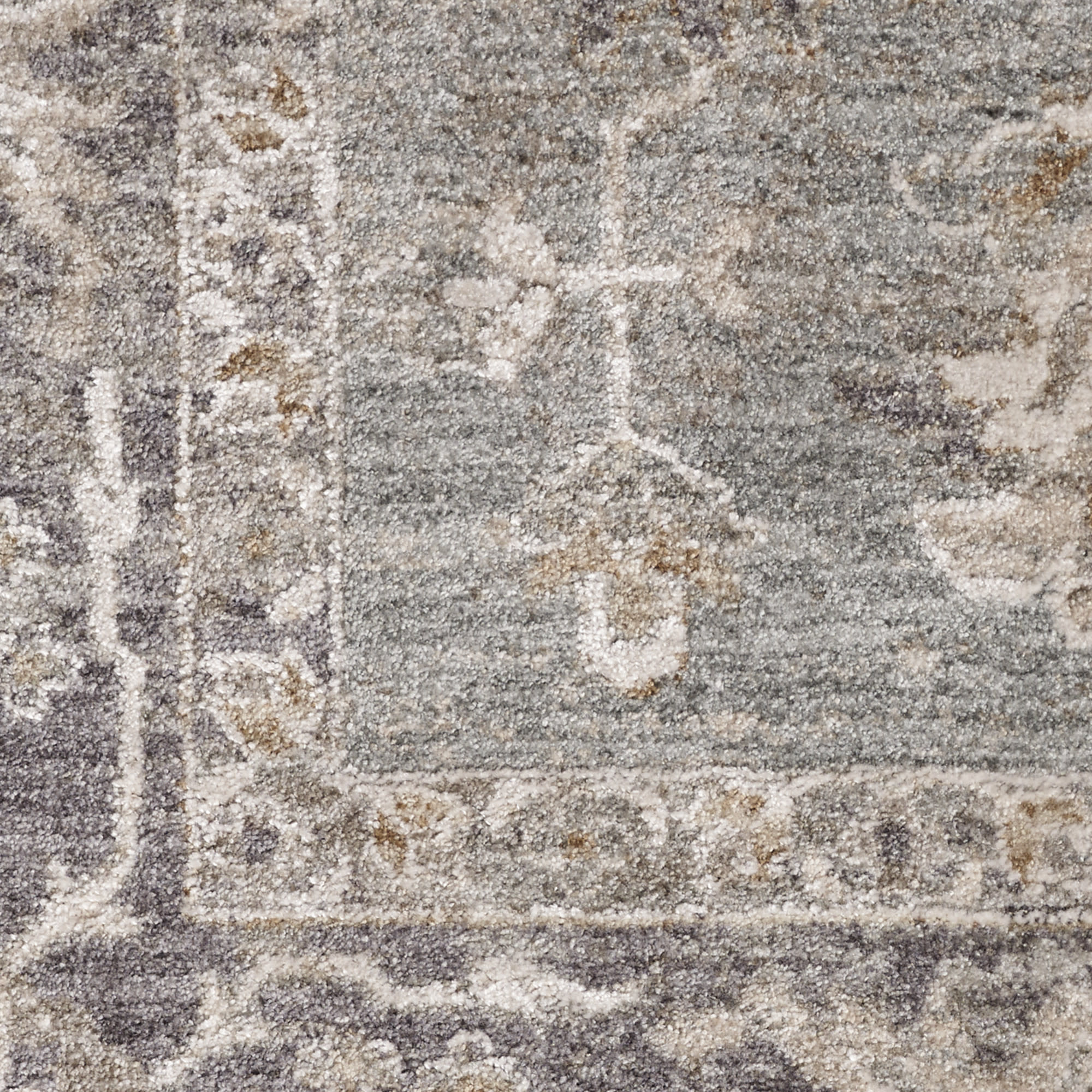Nourison Infinite 2'3" x 10'2" Blue Ivory Vintage Indoor Rug