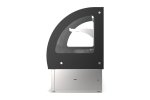 60-inch-wide 120-volt curved-glass drop-in Refrigerated display case with rear access