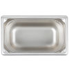 Fourth-size 6-inch-deep Super Pan 3® stainless steel steam table pan