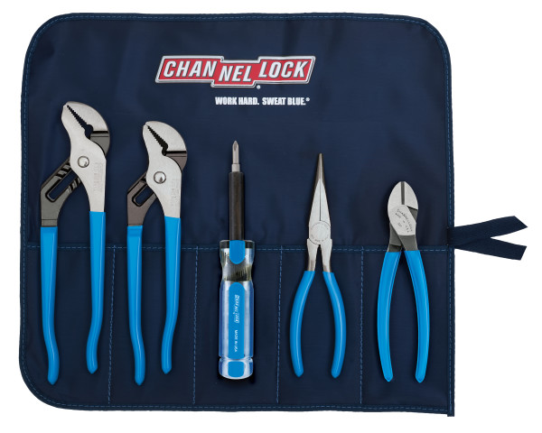 TOOL ROLL-4 5pc Professional Tool Set with Tool Roll