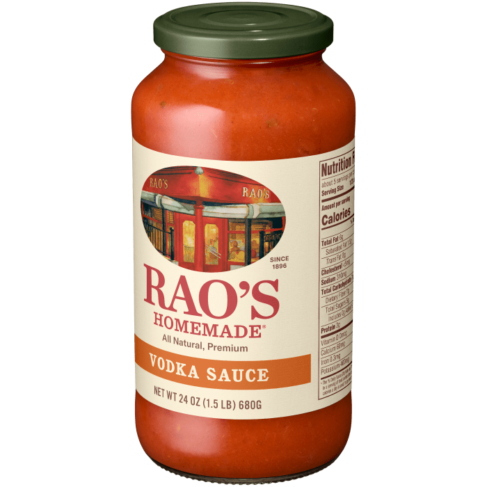 Vodka Sauce, 24 oz - Right angle Image