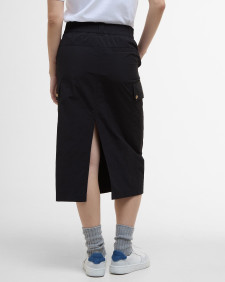 Penshaw Cargo Midi Skirt Classic Black