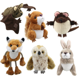 Finger Puppets: Woodland, Set of 6