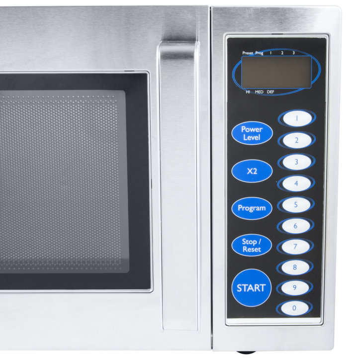 120-volt microwave oven with digital controls