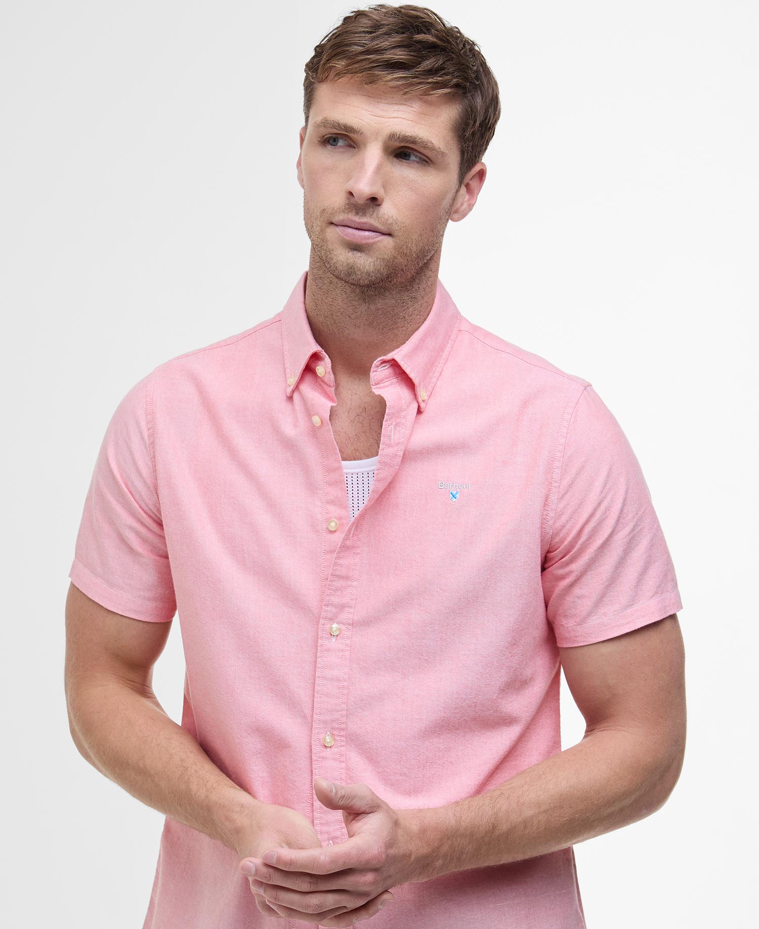 Oxford Tailored Short-Sleeved Shirt image number 3