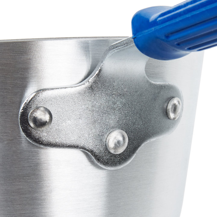 3 ¾-quart Wear-Ever® tapered saucepan with Steel Coat X3™ nonstick coating and Cool Handle® rubber grip sleeve