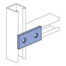 Steel Square Washer For 1-5/8 in. Strut, Electrogalvanized, 1 Hole