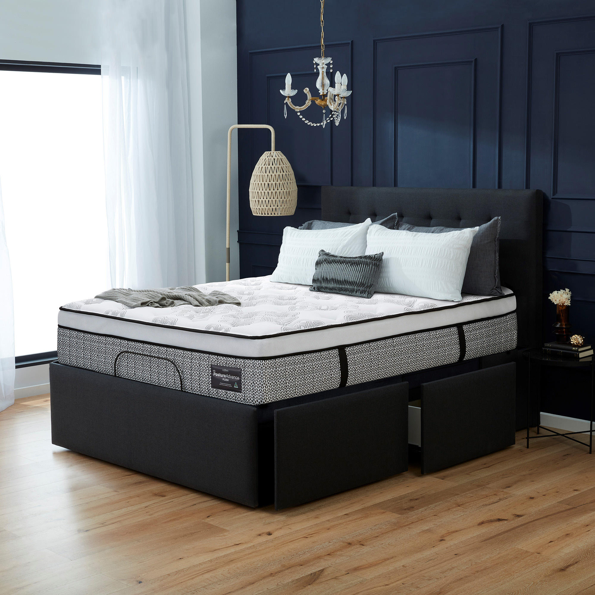 Lifestyle image of the  Duo Base, 4 Drawer from Forty Winks