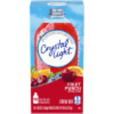 Crystal Light Fruit Punch Drink Mix, 10 ct On-the-Go-Packets