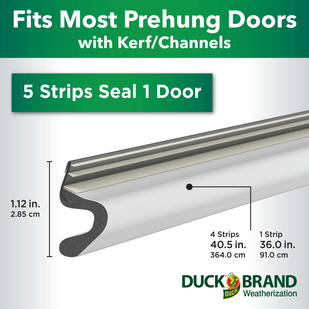 Vinyl Clad Door Seal
