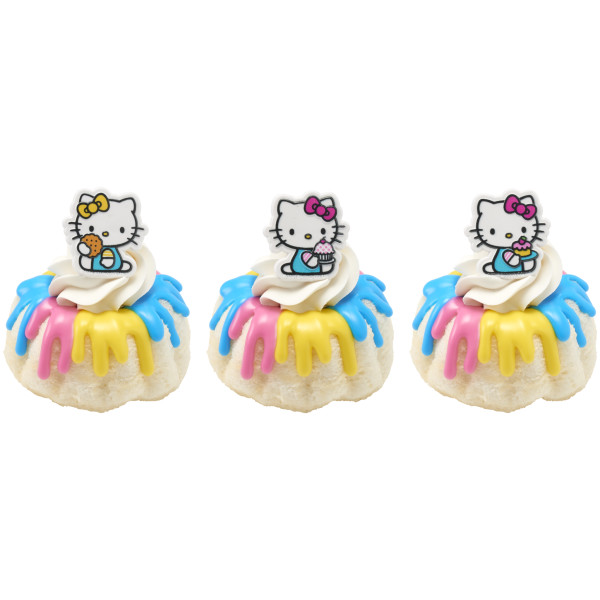 Hello Kitty® and Mimmy  Cupcake Rings