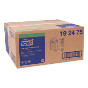 Tork, W24 Low-Lint, 1 ply, 9.0"x16.50", Nonwoven Fabric, General Purpose Wipers, Turquoise