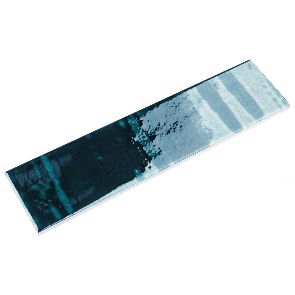 Joliet Sapphire 3 in. x 12 in. Ceramic Wall Tile