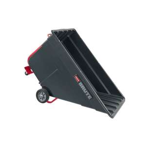 Rubbermaid Commercial, BRUTE Standard Duty, Forkliftable Tilt Truck, 40.5 cu ft, Black
