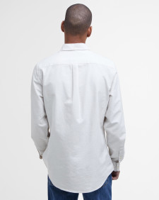 Oxford Tailored Long-Sleeved Shirt Oatmeal
