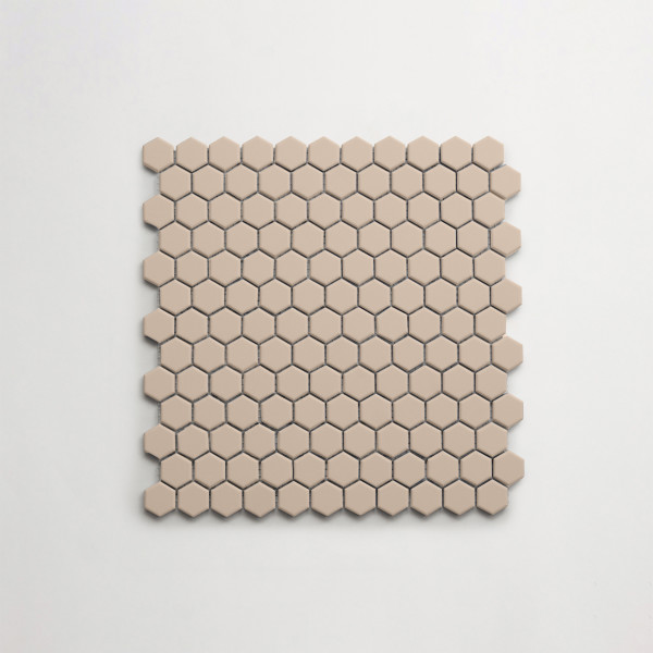 Lido | Acquiterre | Mini Hex | Dried Hibiscus | Matte